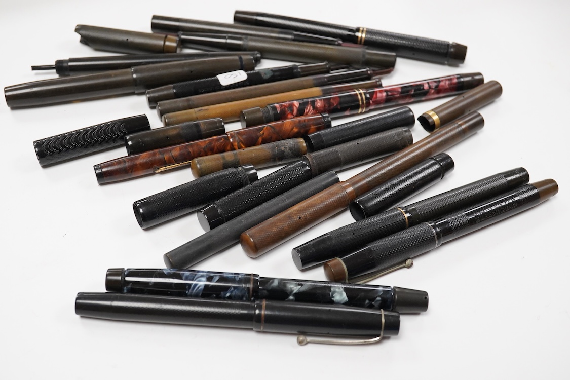 A small collection of D.L.R. Onoto spares